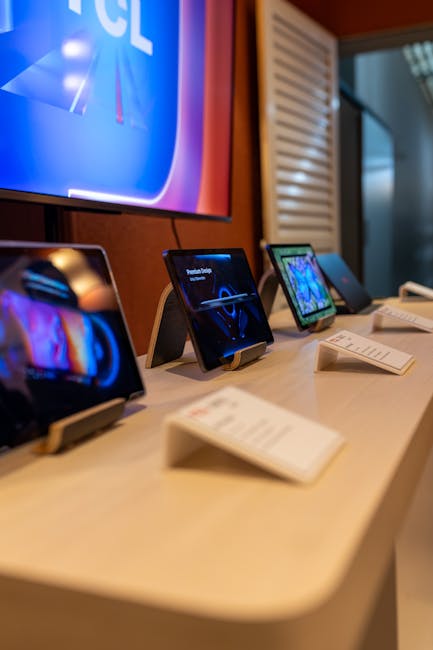 Latest technology gadgets showcase