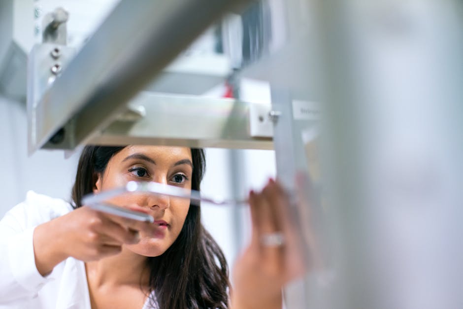 Smartphone testing laboratory equipment